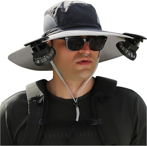 Cool Breeze Solar Sun Hat