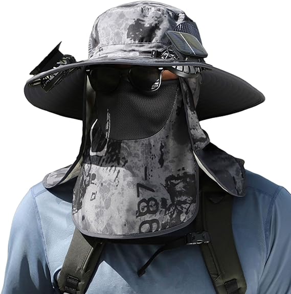 Cool Breeze Solar Sun Hat