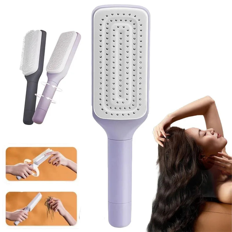 Magic Self-Cleaning Hair Brush
