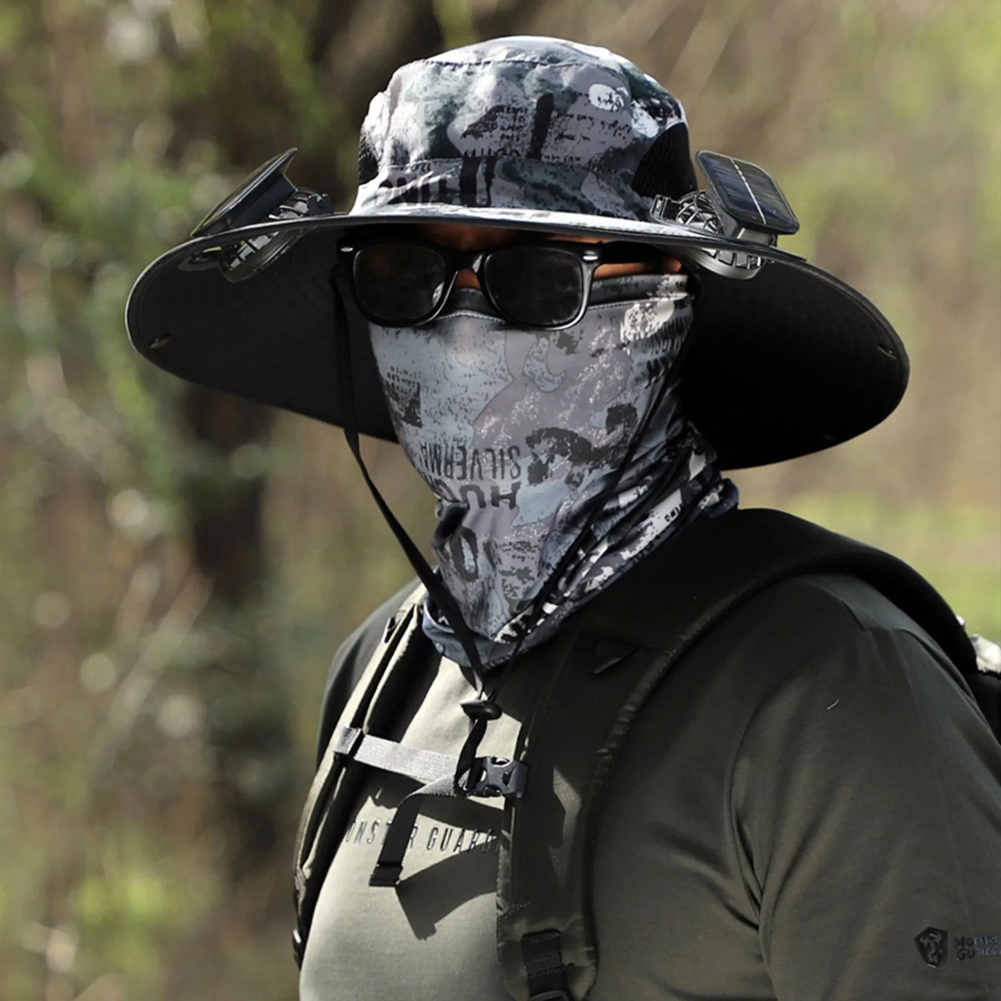 Cool Breeze Solar Sun Hat