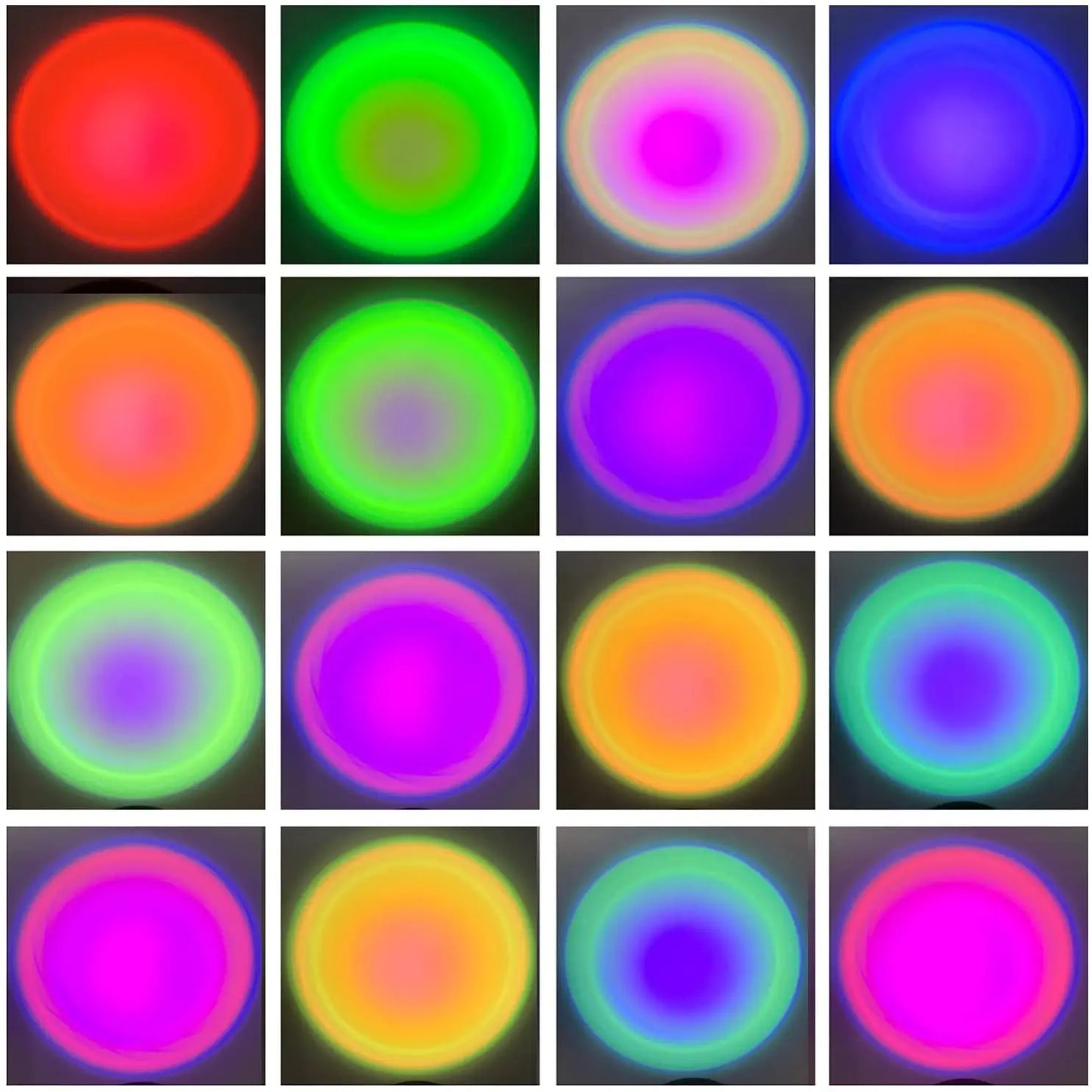 Colorful Sunset Glow Lamp
