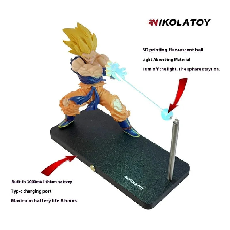Floating Goku Light Magic