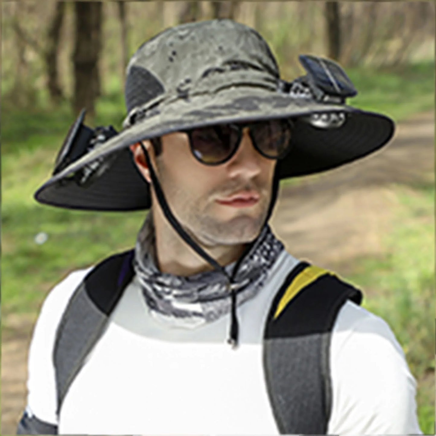 Cool Breeze Solar Sun Hat