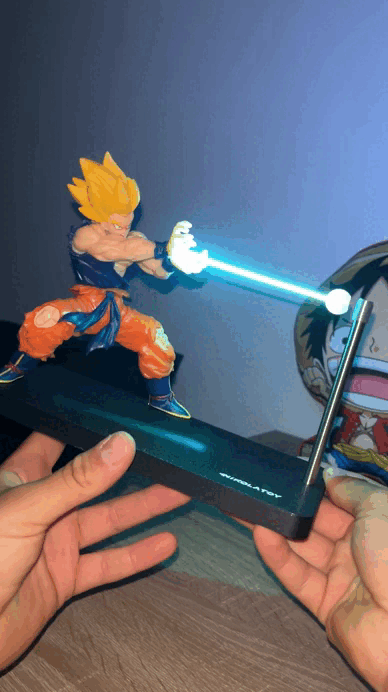 Floating Goku Light Magic