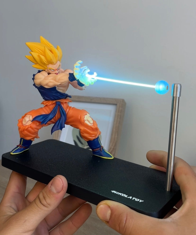 Floating Goku Light Magic