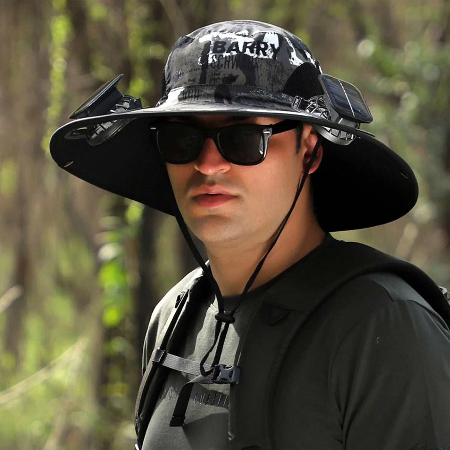 Cool Breeze Solar Sun Hat