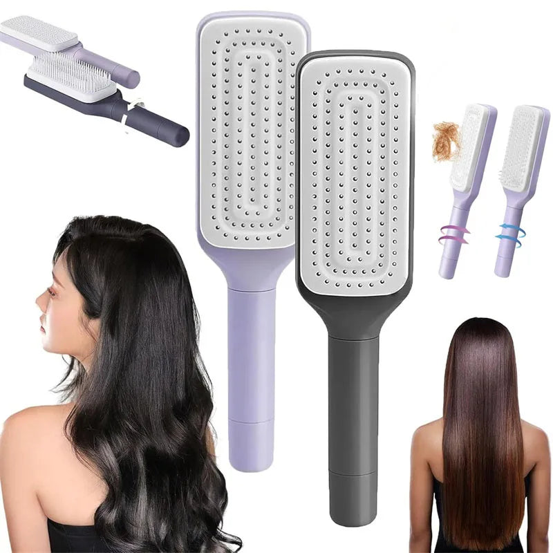 Magic Self-Cleaning Hair Brush