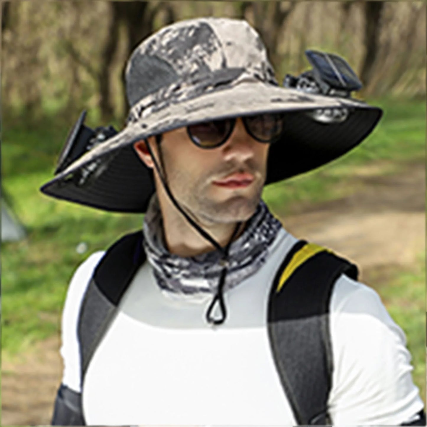 Cool Breeze Solar Sun Hat