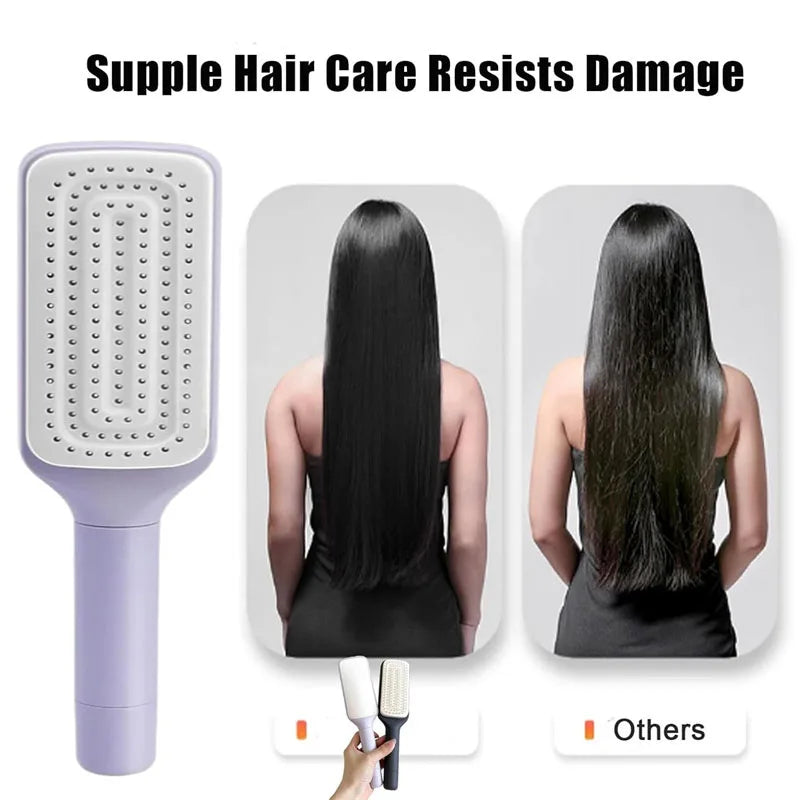 Magic Self-Cleaning Hair Brush