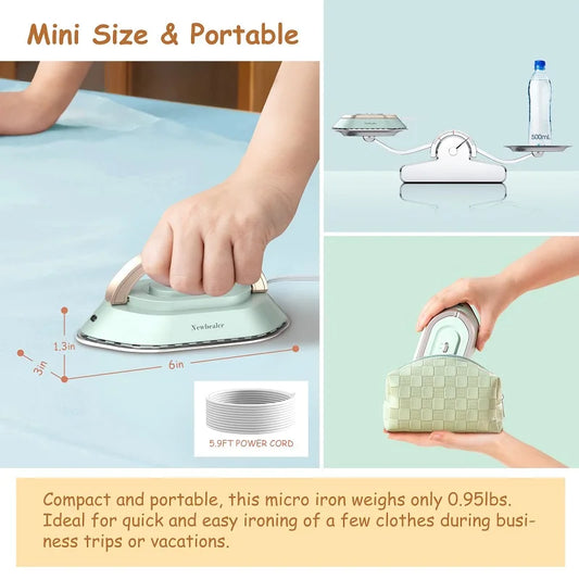 Pocket-Sized Travel Iron
