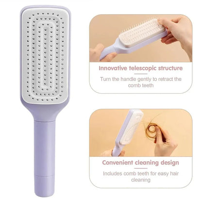 Magic Self-Cleaning Hair Brush